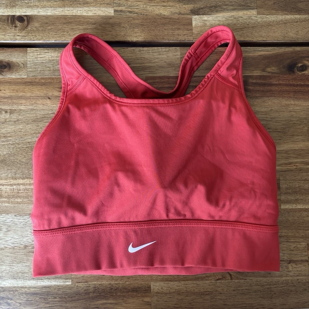 Nike Women's Sports Bra (FITS MEDIUM) Gym Workout Running Athleisure Preppy Logo - Picture 6 of 9